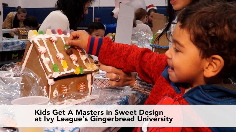 Kids Get A Masters in Sweet Design at Ivy League's Gingerbread University
