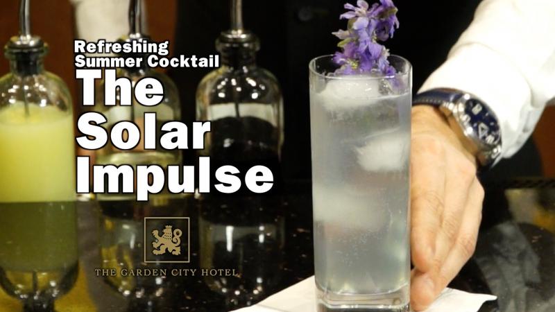 Hendrick’s Gin Refreshing Summer Drink - The Solar Impulse